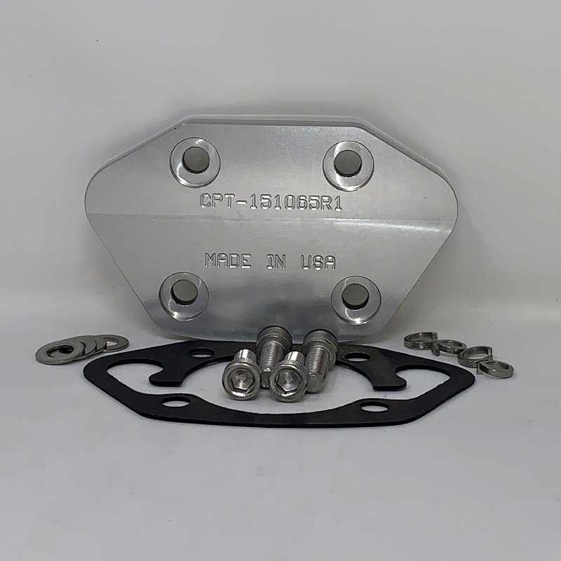 CPT Billet Aluminum Camshaft Rear Bearing Plate for IH 152, 196, 266, 304, 345, 392 4 & 8 Cyl