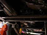 holes in tranny support for rear mount .jpg